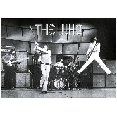 The Who Live on Stage Poster