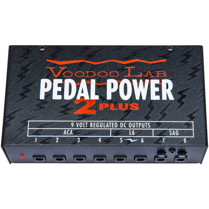 guitar plus pedal Voodoo Lab 2 PLUS 8-output Isolated Guitar Pedal Power Supply